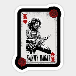 Vintage Card Sammy Hagar Sticker